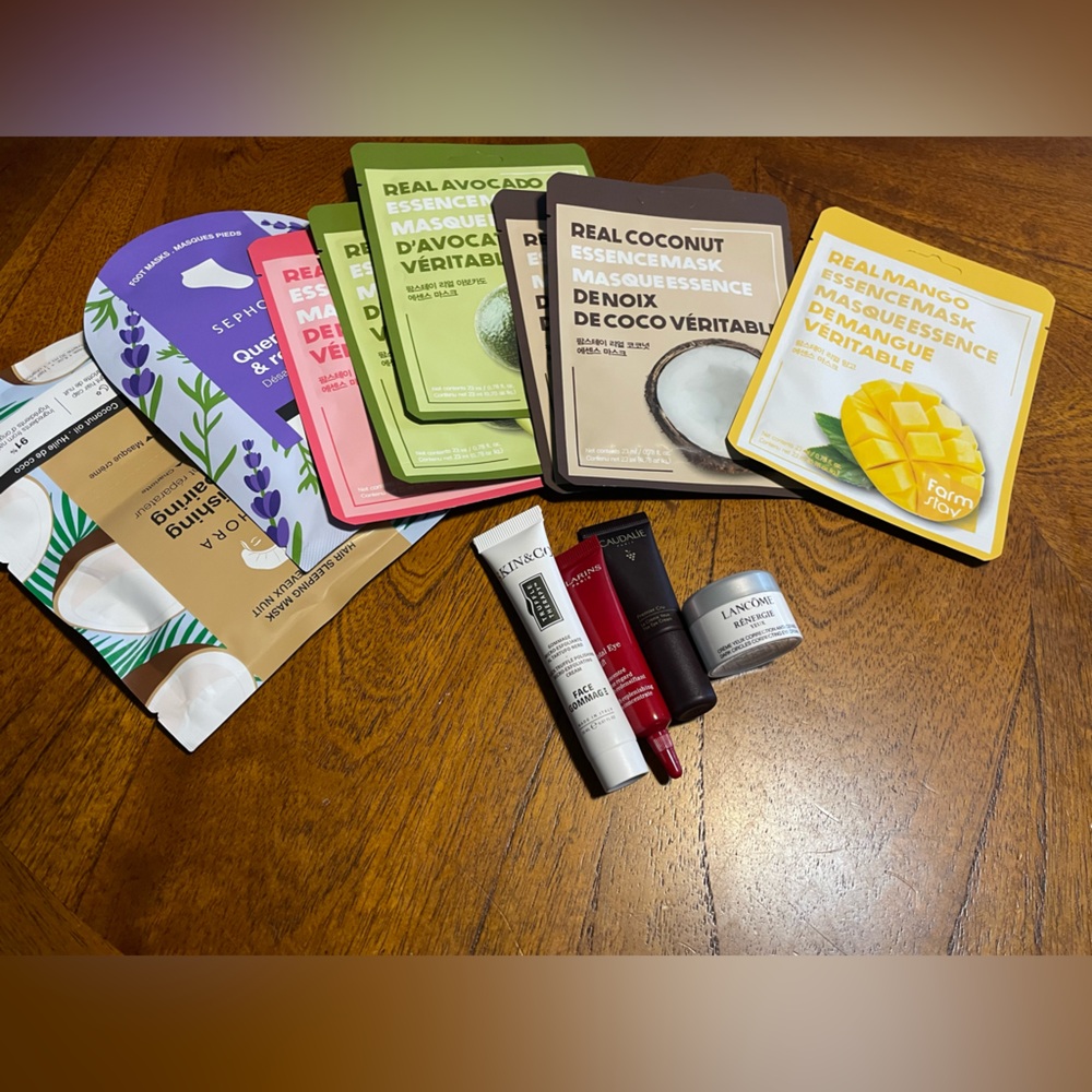 8 Essence Mask Set -3 Eye Cream and Face Cream Set